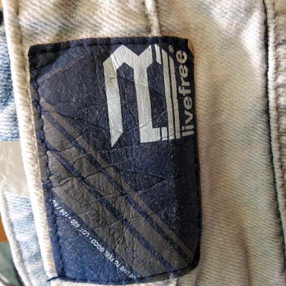 Distressed Parker Buffalo Jean Shorts - Picture 6 of 9